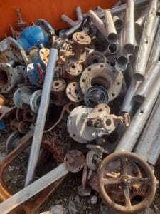 ضایعات اهن در راه اهن