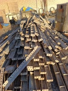 ضایعات اهن در راه اهن